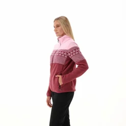 Damen-Fleecejacke mit Reißverschluss><noscript><img width=
