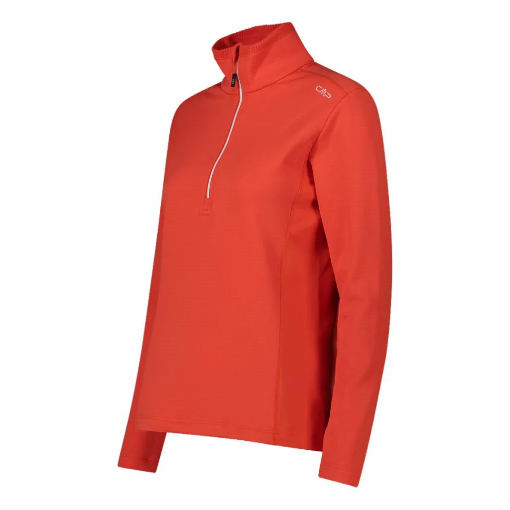 Damen-Fleecepullover aus Grid Tech mit Stehkragen>CMP Discount
