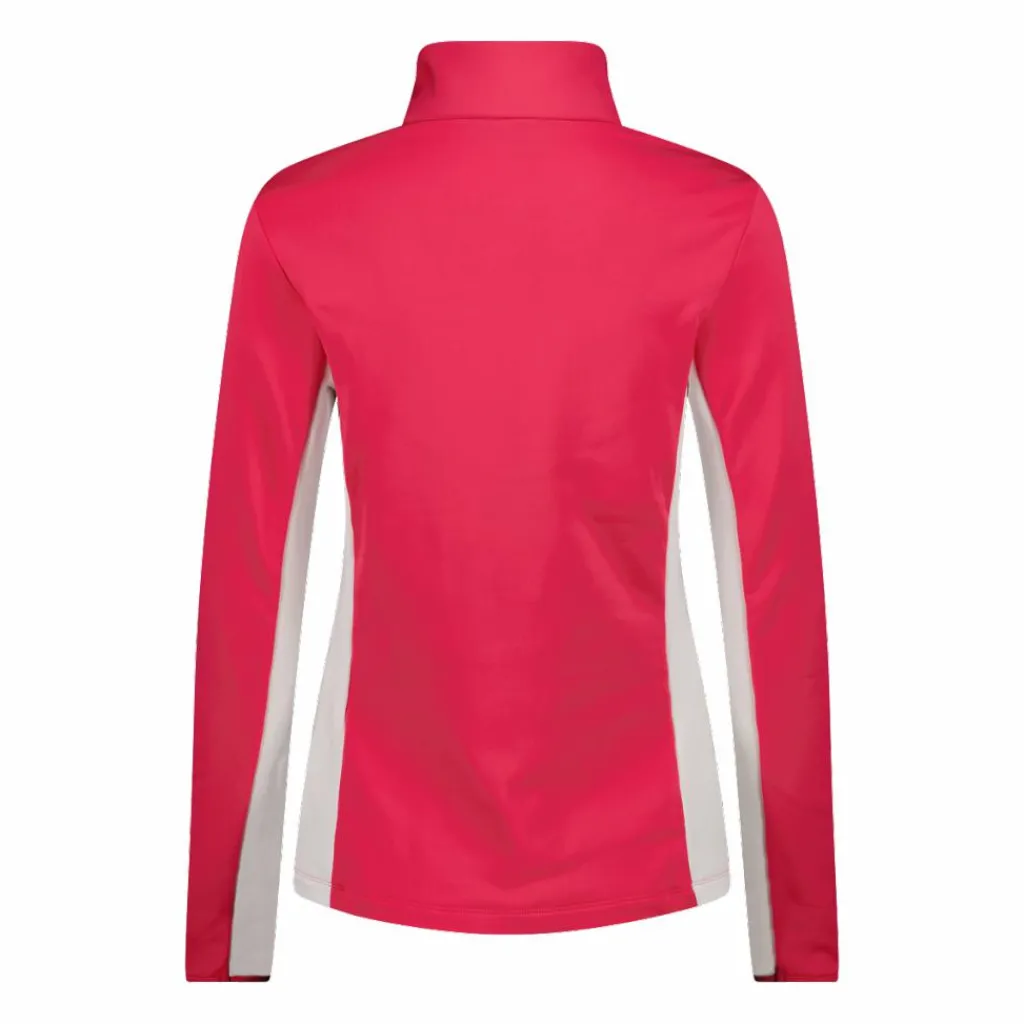 Damen-Fleeceshirt Stretch Performance mit kontrastierenden Details>CMP New