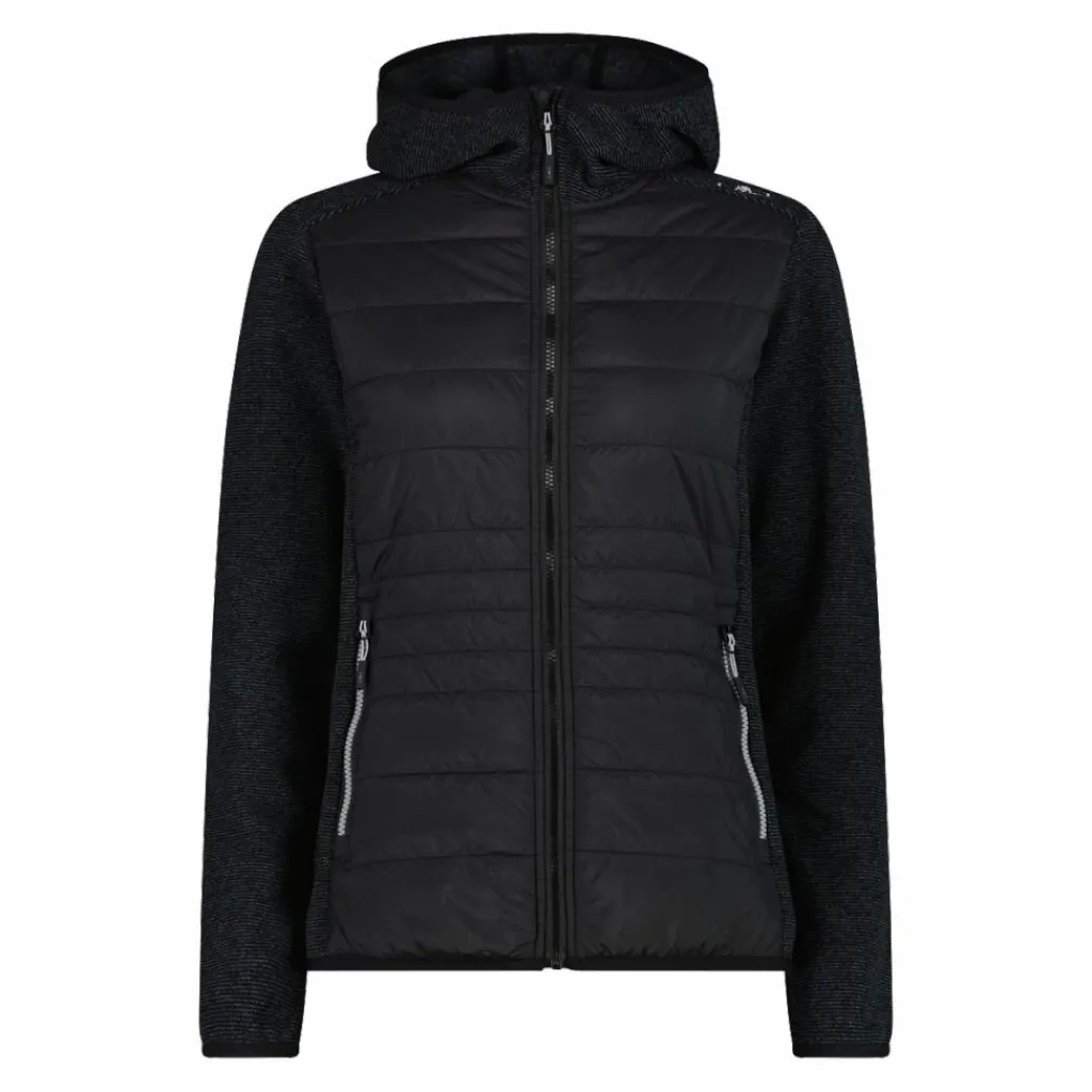 Damen-Hybrid-Fleecejacke aus Knit Tech>CMP Outlet