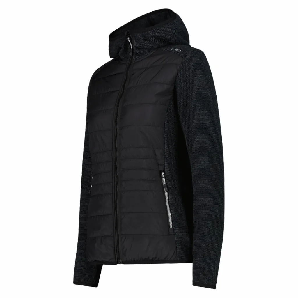 Damen-Hybrid-Fleecejacke aus Knit Tech>CMP Outlet