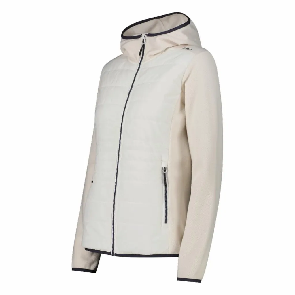 Damen-Hybrid-Fleecejacke aus Knit Tech>CMP Outlet