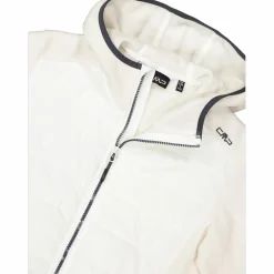 Damen-Hybrid-Fleecejacke aus Knit Tech><noscript><img width=