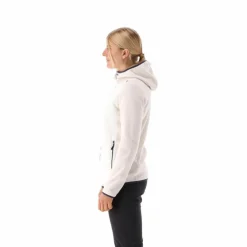 Damen-Hybrid-Fleecejacke aus Knit Tech><noscript><img width=