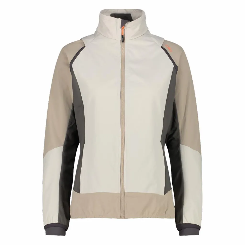 Damen-Hybridjacke mit abnehmbaren Ärmeln>CMP Clearance