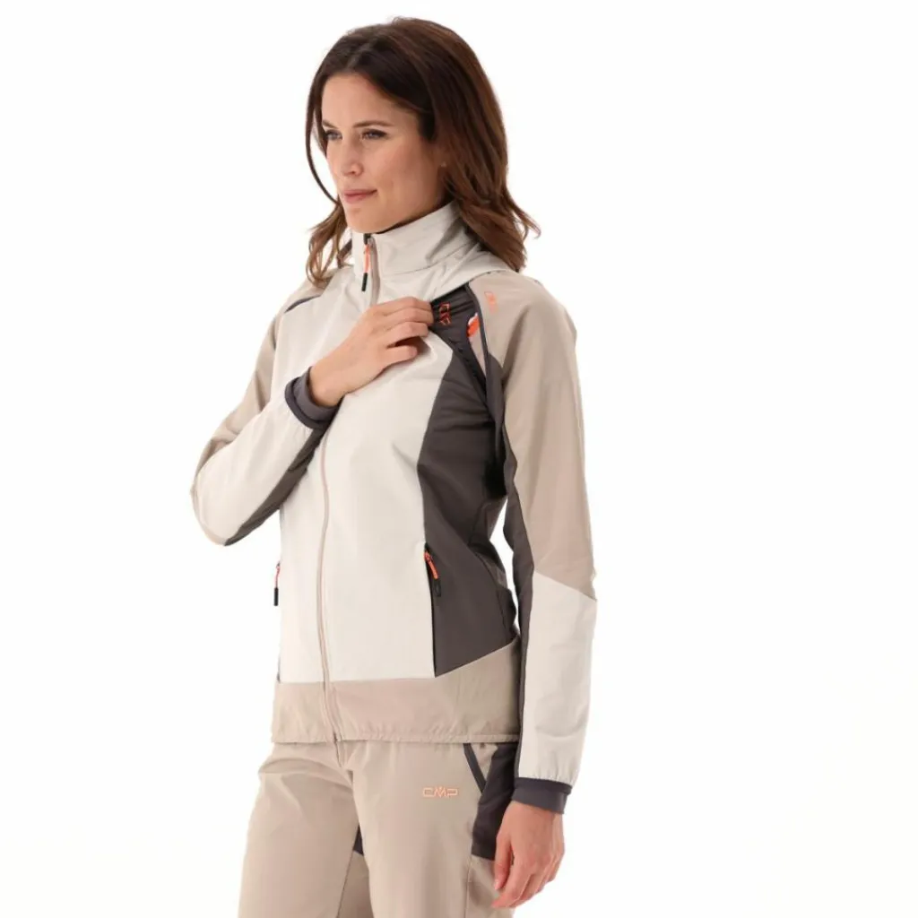 Damen-Hybridjacke mit abnehmbaren Ärmeln>CMP Clearance