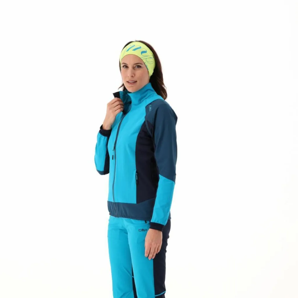 Damen-Hybridjacke mit abnehmbaren Ärmeln>CMP Clearance