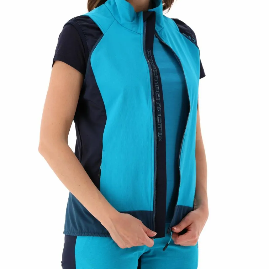 Damen-Hybridjacke mit abnehmbaren Ärmeln>CMP Clearance