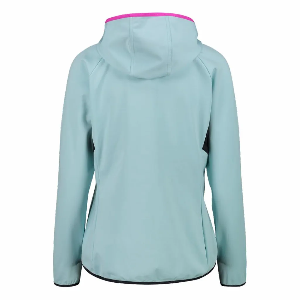 Damen-Hybridjacke Unlimitech aus Stretch Performance mit Kapuze>CMP Clearance
