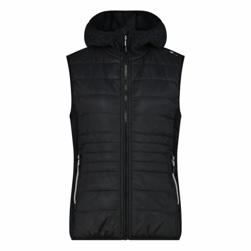 Damen-Hybridweste aus Fleece Knit Tech>CMP Best