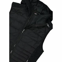 Damen-Hybridweste aus Fleece Knit Tech><noscript><img width=
