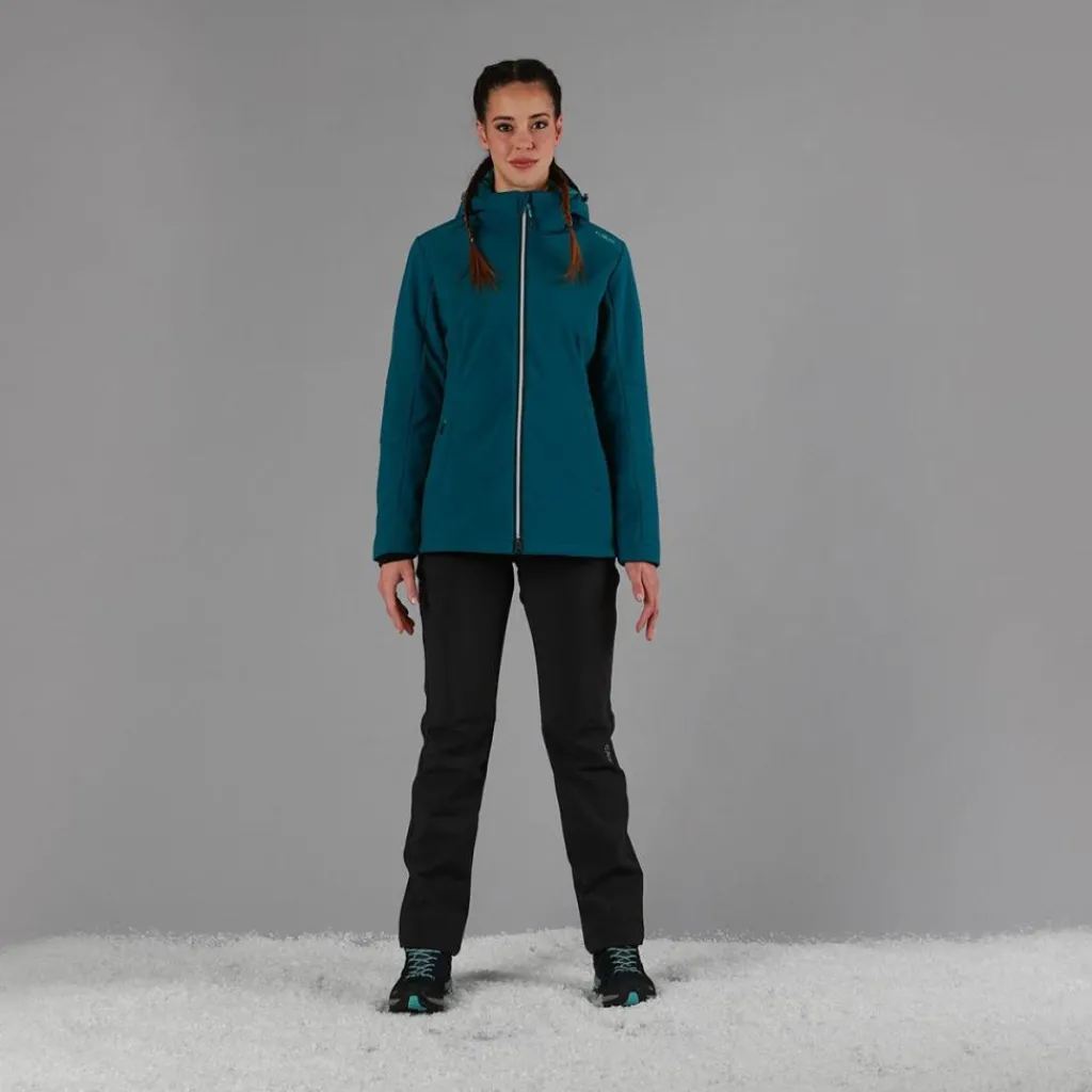 Damenjacke aus Softshell Comfort Fit>CMP Hot
