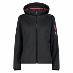 Damenjacke aus Softshell Meliert><noscript><img width=