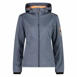 Damenjacke aus Softshell Meliert><noscript><img width=