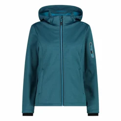 Damenjacke aus Softshell Meliert><noscript><img width=