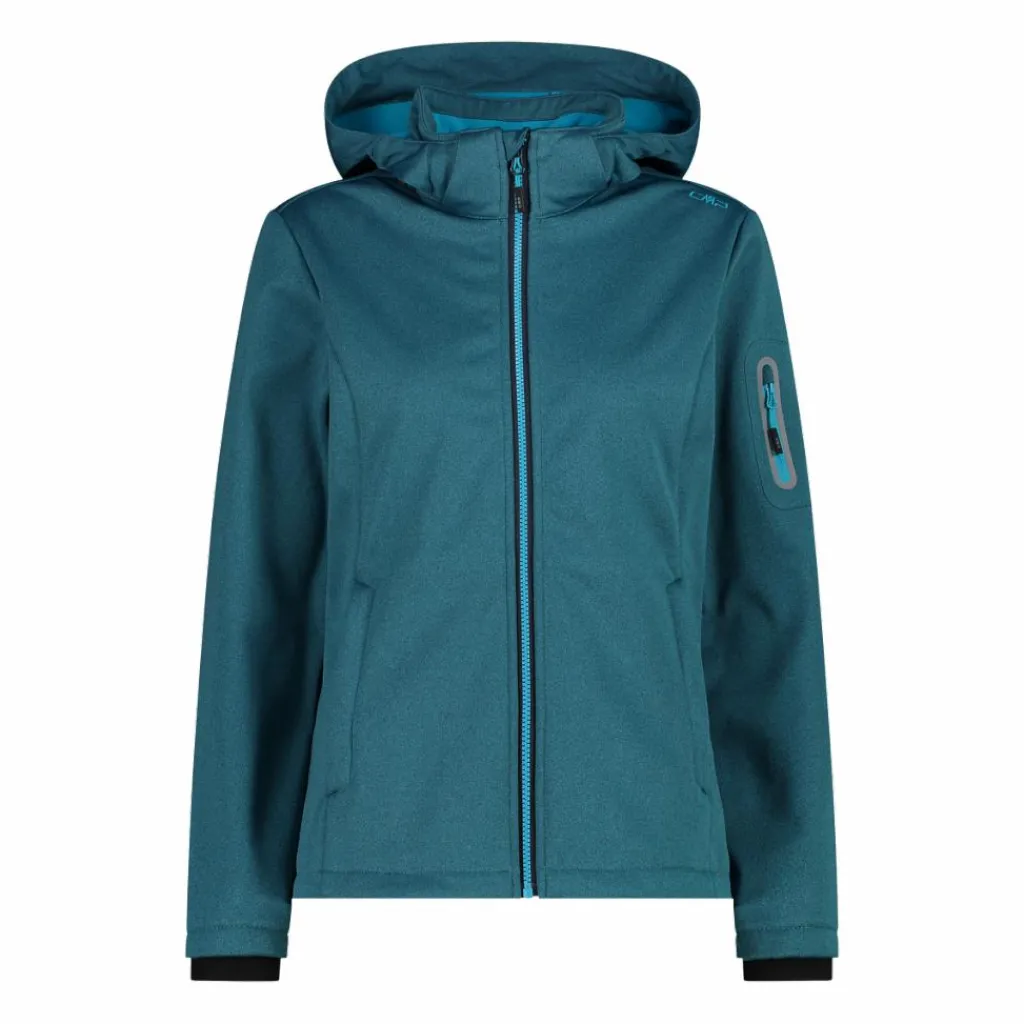 Damenjacke aus Softshell Meliert>CMP Online