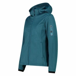 Damenjacke aus Softshell Meliert><noscript><img width=