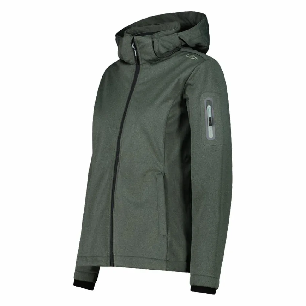 Damenjacke aus Softshell Meliert>CMP Online