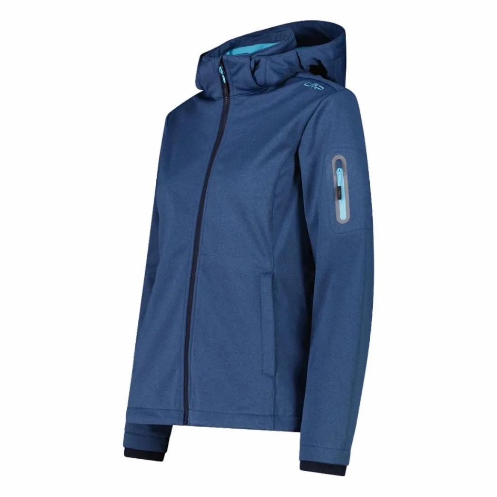 Damenjacke aus Softshell Meliert>CMP Online