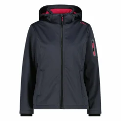 Damenjacke aus Softshell Meliert><noscript><img width=