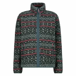 Damenjacke aus Teddyfleece mit Reißverschluss><noscript><img width=
