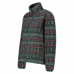Damenjacke aus Teddyfleece mit Reißverschluss><noscript><img width=