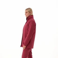 Damenjacke mit abnehmbarer Kapuze und Innenseite><noscript><img data-lazyloaded=