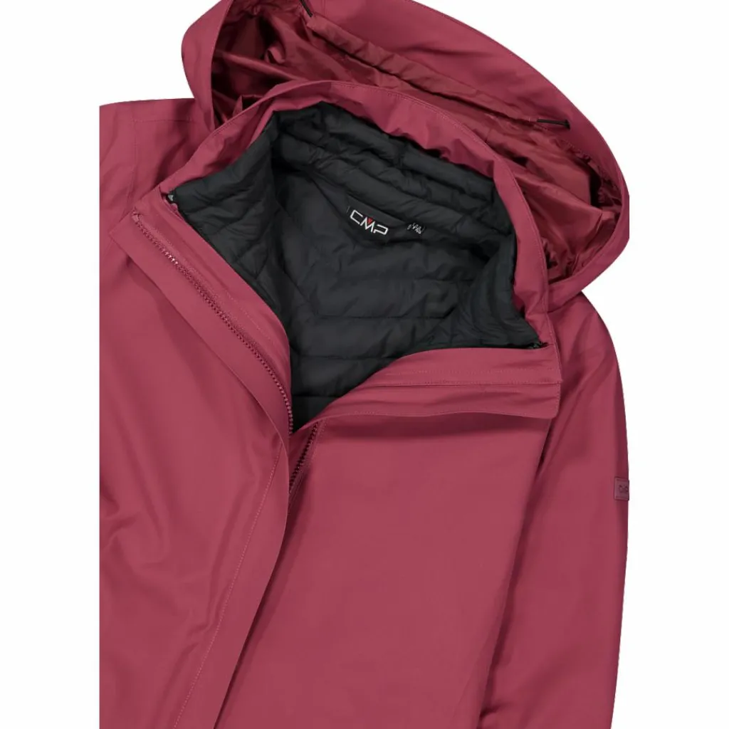 Damenjacke mit abnehmbarer Kapuze und Innenseite>CMP Best