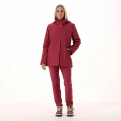 Damenjacke mit abnehmbarer Kapuze und Innenseite><noscript><img data-lazyloaded=
