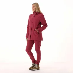 Damenjacke mit abnehmbarer Kapuze und Innenseite><noscript><img data-lazyloaded=