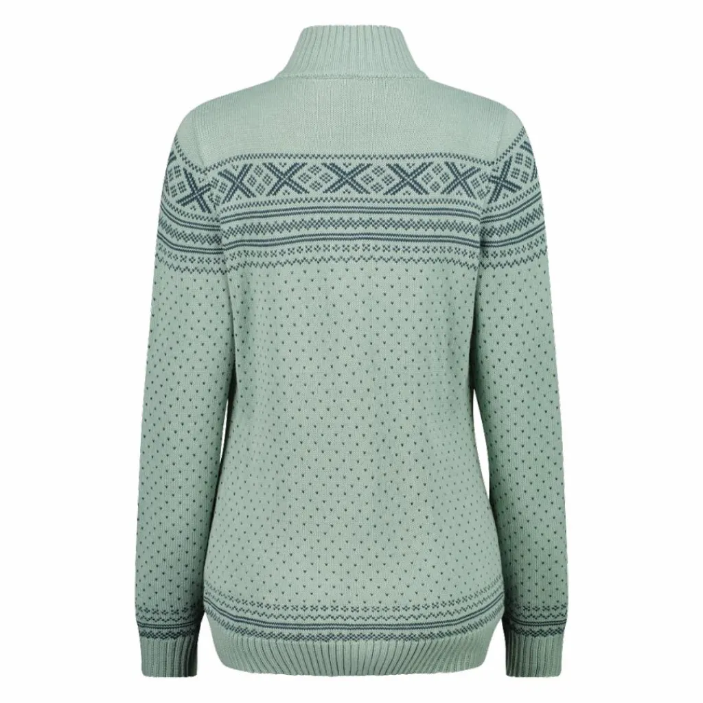 Damenjacke mit Reißverschluss aus Wooltech>CMP Best