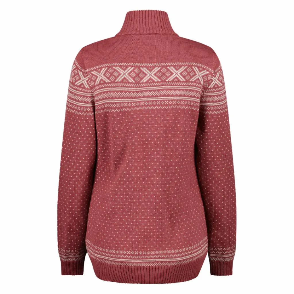 Damenjacke mit Reißverschluss aus Wooltech>CMP Best