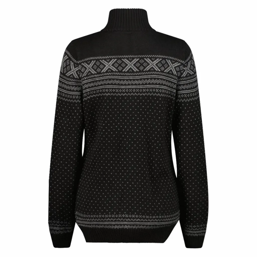 Damenjacke mit Reißverschluss aus Wooltech>CMP Best
