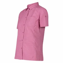 Damen-Kurzarm-shirt mit floralem Muster><noscript><img data-lazyloaded=