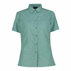 Damen-Kurzarm-shirt mit floralem Muster><noscript><img data-lazyloaded=