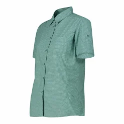 Damen-Kurzarm-shirt mit floralem Muster><noscript><img data-lazyloaded=