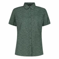Damen-Kurzarm-shirt mit floralem Muster><noscript><img data-lazyloaded=