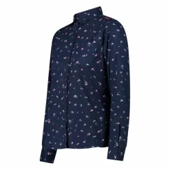 Damen-Langarm-shirt mit floralem Muster><noscript><img width=