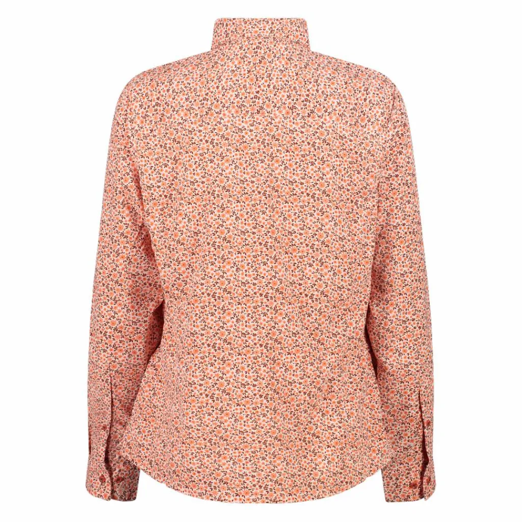Damen-Langarm-shirt mit geometrischem Druck>CMP Hot