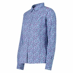 Damen-Langarm-shirt mit geometrischem Druck><noscript><img width=