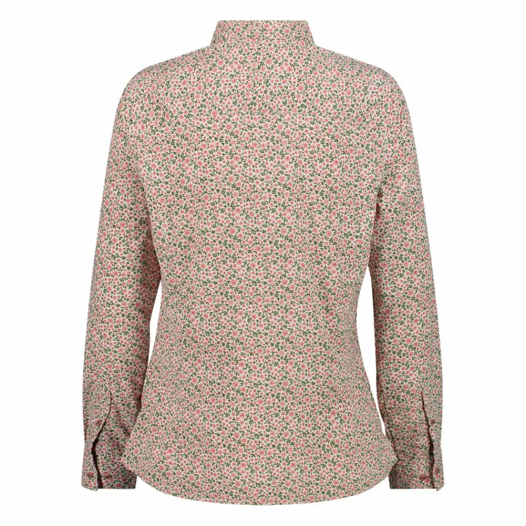 Damen-Langarm-shirt mit geometrischem Druck>CMP Hot