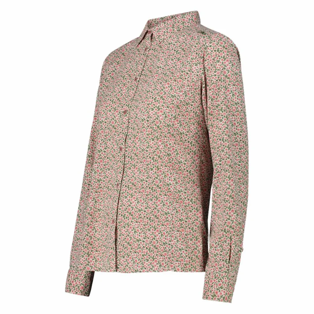Damen-Langarm-shirt mit geometrischem Druck>CMP Hot
