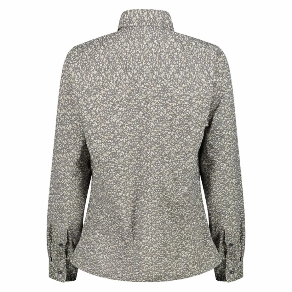 Damen-Langarm-shirt mit geometrischem Druck>CMP Hot