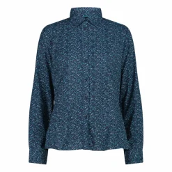 Damen-Langarm-shirt mit geometrischem Druck><noscript><img width=