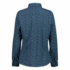 Damen-Langarm-shirt mit geometrischem Druck><noscript><img width=