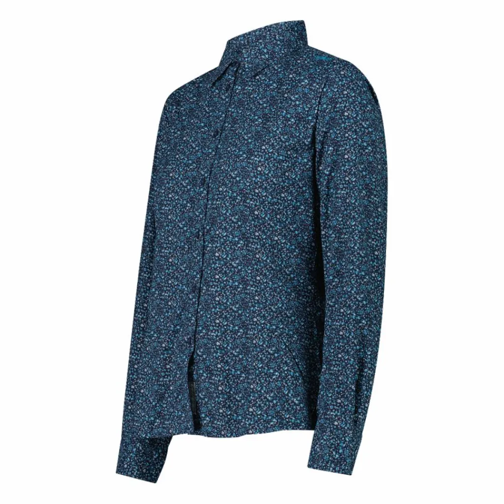 Damen-Langarm-shirt mit geometrischem Druck>CMP Hot