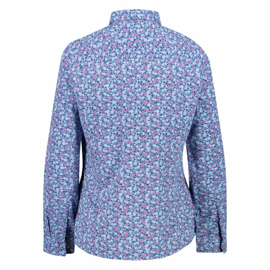 Damen-Langarm-shirt mit geometrischem Druck>CMP Hot
