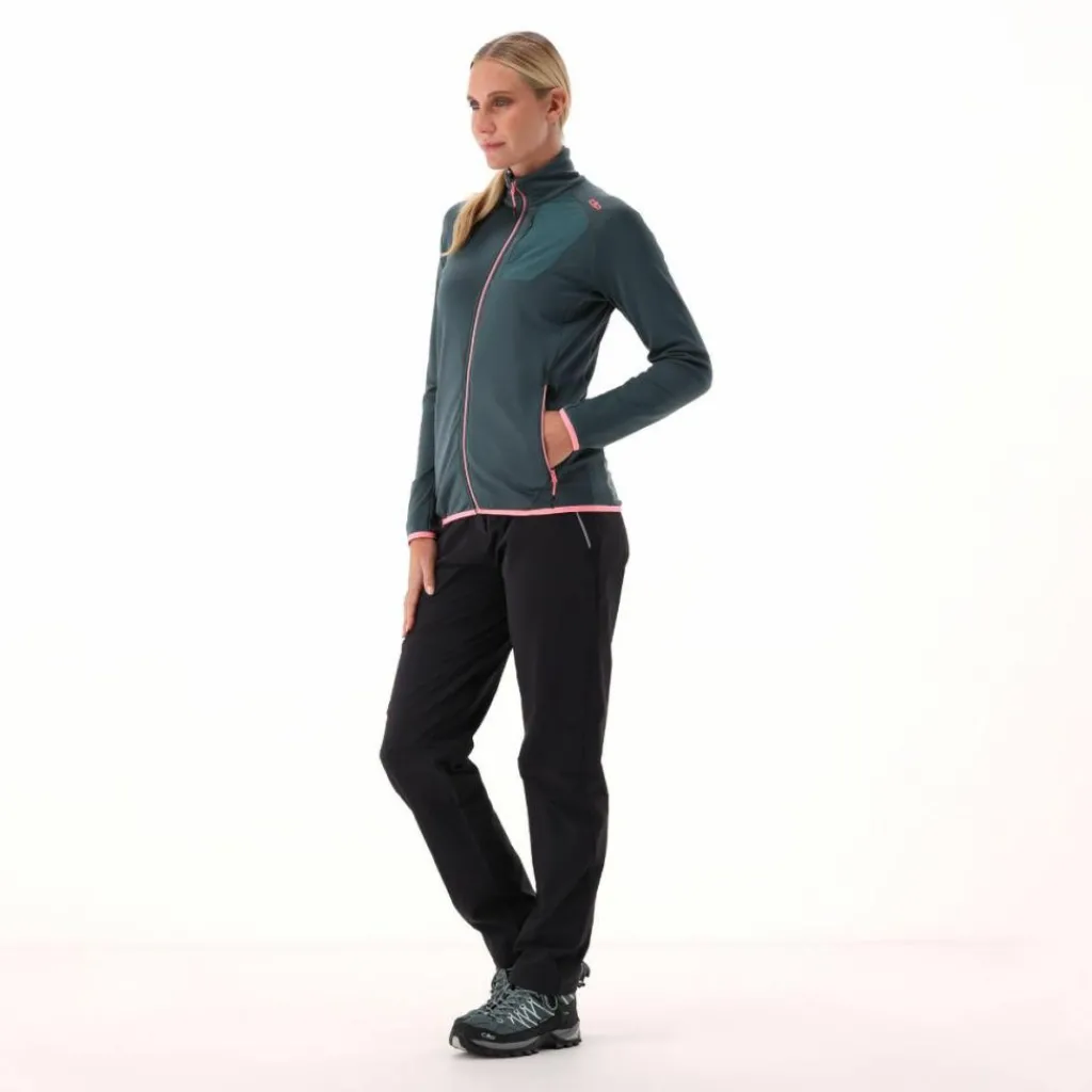 Damen-Merino-Fleecejacke Unlimitech mit Reißverschluss>CMP New
