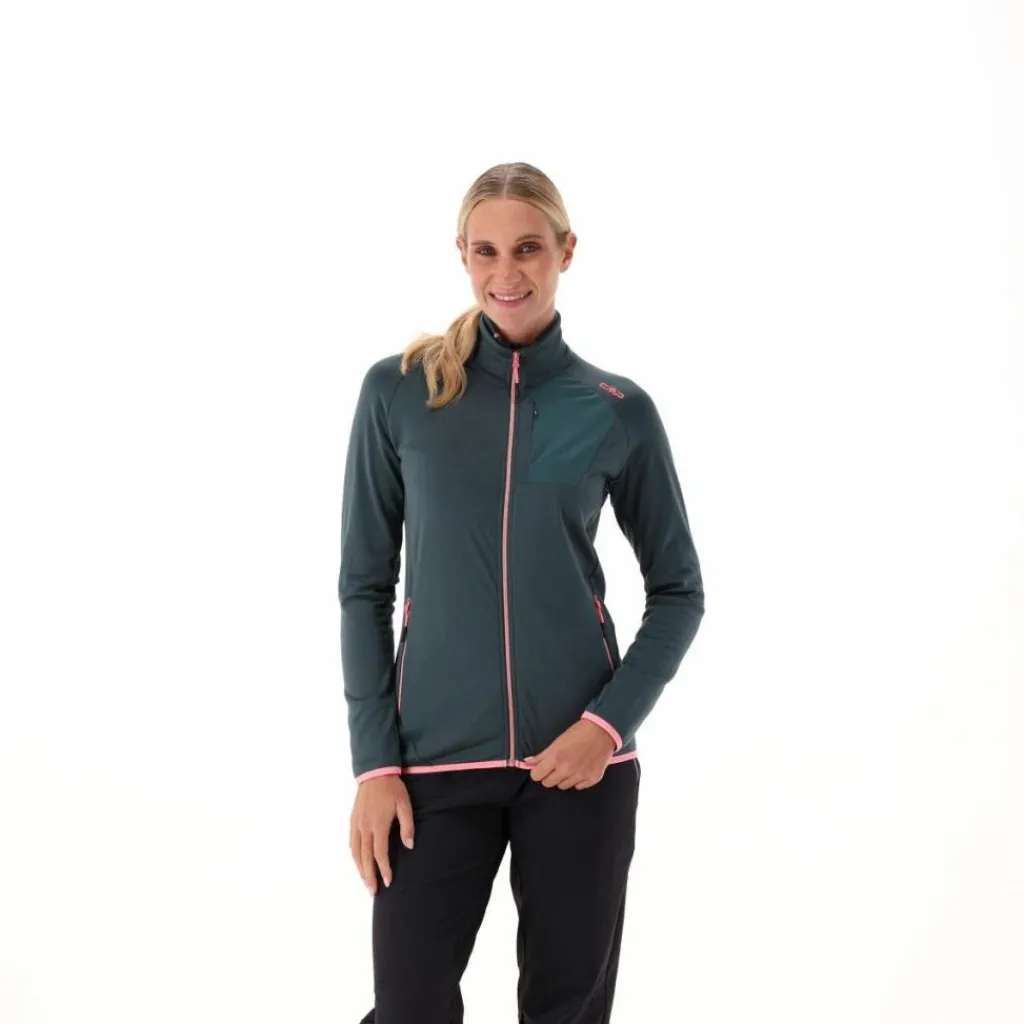 Damen-Merino-Fleecejacke Unlimitech mit Reißverschluss>CMP New