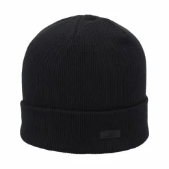 Damenmütze aus Strickstoff mit recyceltem Fleece><noscript><img width=